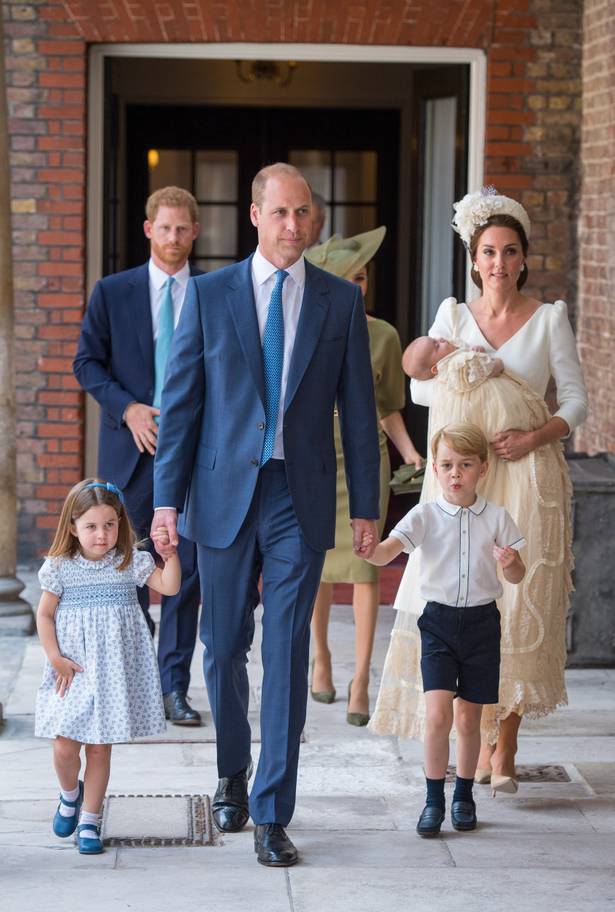 Keluarga Kerajaan Berkumpul Pada Prosesi Pembaptisan Pangeran Louis